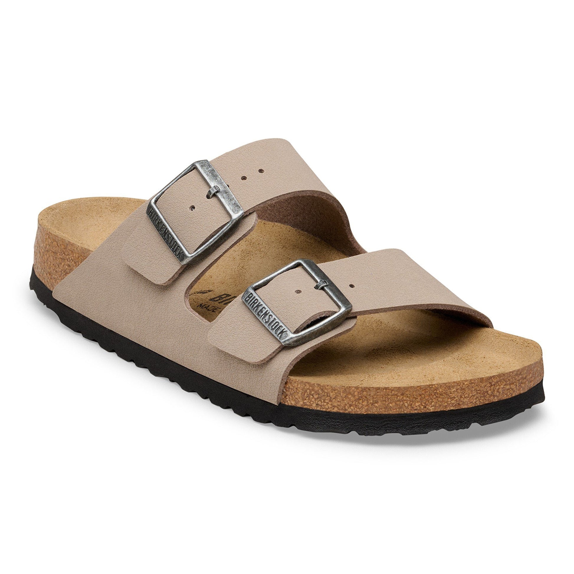 Arizona Birko-Flor Nubuck Gray Taupe