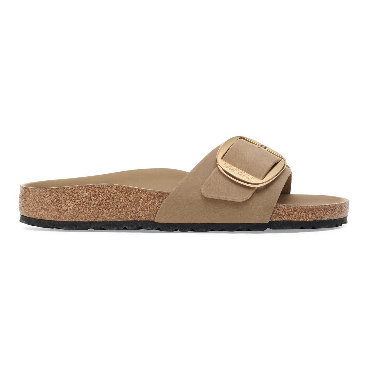 Madrid Big Buckle Natural Leather Oiled - Tabacco Brown